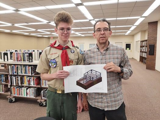 Local Eagle Scout Project to add wildlife viewing deck to Plymouth parks